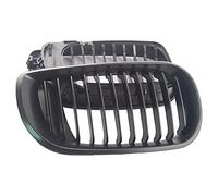 Rejillas Frontales, Parrilla Delantera Rejilla de riñón for parachoques delantero apta for BMW E46 4 puertas 320i 325i 2002-2005, pieza de repuesto de accesorios de coche de estilo deportivo(Single Ma