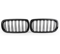 Rejillas Frontales Radiador 1 Par Rejillas Malla Parachoques Delantero Para Coche Para Para X5 Para F15 Para X6 Para F16 2014-2017 ABS Negro Brillante Rejilla Delantera