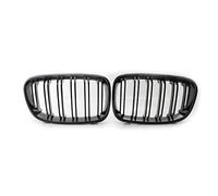 Rejillas Frontales Radiador 1 Par Rejillas Repuesto Riñón Para Parachoques Delantero Coche Para Serie 1 F20 F21 116i 118i 120i 120d 125i 2012 2013 2014 Rejilla Delantera(Aspecto de fibra de carbono.)