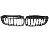 Rejillas Frontales Radiador 2 Unids/par Para 4 Series F32 F33 F36 ABS Plástico Coche Parachoques Delantero Rejilla Brillante Negro Deporte Riñón Rejilla Estilo Metero Rejilla Delantera