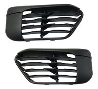 Rejillas Frontales Radiador Cubierta Bisel Rejilla Inferior Parachoques Rejilla Lámpara Antiniebla Para Para X1 Para XDrive28I 2016-2018 51117453982 51117453981 Rejilla Delantera