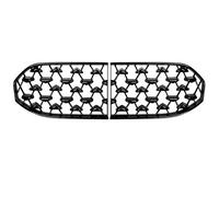 Rejillas Frontales Radiador Cubierta Moldura Parrilla Parachoques Inferior Delantero Negro Para Mazda CX30 Para CX-30 2020 2021 2022 Decoración Red Media Inferior Delantera Coche(27CM X 11CM)