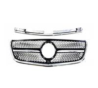 Rejillas Frontales Radiador Para Benz Para Vito Para W447 2015-2019 Parrilla Parachoques Delantera Estilo Diamante Parrilla Carreras Para Afinación Capó(Vito-Black)