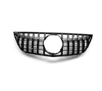 Rejillas Frontales Radiador Para Benz W245 Clase B B160 B180 B200 2008 2009 2010 2011 Rejilla Delantera Racing Grill Malla Parachoques Capó Rejilla Estilo GT(Negro)