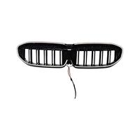 Rejillas frontales radiador Para BMW G20 G28 3 Series 320i 325i 330i M340i XDrive 2019-2022 Rejilla Lámpara Deportiva Rejillas Luz LED Delanteras Por Parrilla Del Radiadors(Double Line)