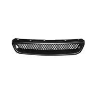 Rejillas Frontales Radiador Para Civic Para EK CX DX EX HX LX Para Type Para R 1996-1998 ABS Negro Parachoques Delantero Capó Rejilla Moldura