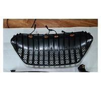 Rejillas Frontales Radiador Para Hyundai Para Ix35 2009-2013 2010 2011 2012 ABS Rejilla Delantera Alrededor Embellecedor Parrillas Reajuste Racing(All Black)