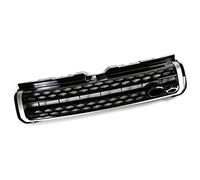 Rejillas Frontales Radiador Para Land Para Rover Para Range Para Rover Para Evoque 2010-2018 Parrilla De Parachoques Delantero Superior Para Coche Emblema Negro Rejilla Delantera(Siver black)