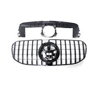 Rejillas Frontales Radiador Para Mercedes Para Benz X167 GLS-Class 2020-2022 Para GT Racing Grill Rejilla GLS450 GLS580 Capó Parachoques Superior Coche Malla Con Soporte Rejilla Delantera