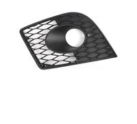 Rejillas frontales radiador Para Seat Leon Para CUPRA 1P 2005-2011 Luz Antiniebla Parachoques Delantero Parrilla Cubierta Lámpara Malla Panal Negro Mate Parrilla Del Radiadors(Left)
