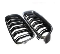 Rejillas Frontales Radiador Para Serie 3 Para F30 Para F31 Para F35 2011-2019 Parrilla Delantera Coche Parrilla Deportiva Delantera Carreras Parrilla Doble Listón(Carbon Fiber)
