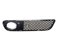 Rejillas Frontales Radiador Parachoques Delantero Coche Luz Antiniebla Rejilla Lámpara Antiniebla Cubierta Parrilla Con Anillo Cromado Para Benz SLK W171 R171 2009-2011 Rejilla Delantera(Izquierda)