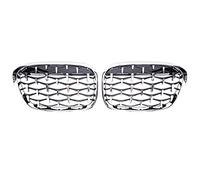 Rejillas Frontales Radiador Parrilla Delantera Diamante Para Coche Parrilla Carreras Para X1 F48 F49 2016 2017 2018 2019 Parrillas Estilo Meteor Piezas Estilo Coche Rejilla Delantera