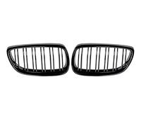 Rejillas Frontales Radiador Parrilla Delantera Para E92 E93 328i 335i 2 Puertas 2007 2008 2009 Car Styling Gloss Black Dual Line Rejilla Delantera