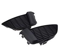 Rejillas Frontales Radiador Redes Cubierta Bisel Rejilla Sellada Lámpara Antiniebla Coche Para Jazz Para FIT 2015-2017 Accesorios Rejilla Luz Parachoques Delantero Rejilla Delantera(1pair)