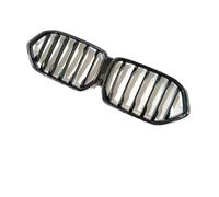 Rejillas Frontales Radiador Rejilla Delantera Riñón Para Serie X6 G06 2019-2023, Repuesto Parachoques(Single GlossBlack)