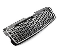 Rejillas Frontales Radiador Rejilla Malla Superior Parachoques Delantero Coche Para Land Para Rover Para Range Para Rover Para Vogue L405 2013-2017 LR098080 LR098084 Rejilla Delantera(Negro plata)