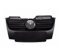 Rejillas Frontales Radiador Rejilla Parachoques Delantero Superior Negro Mate Para Jetta Para MK5 2006 2007 2008 2009 Accesorios Exteriores Coche Piezas Automóvil Rejilla Delantera