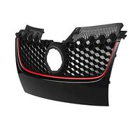 Rejillas Frontales Radiador Rejillas Parrilla Riñón Parachoques Delantero Para VW Para Golf V Mk5 Para Jetta Para Gti Gt Sport 2006 2007 2008 2009 Rejilla Frontal Negra Brillante