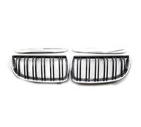 Rejillas Frontales Rejilla Frontal Tipo Riñón Doble Línea para 3-Series E90 E91 Pre-LCI 2005-2008 Decorativa