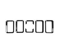 Rejillas Juego Parrillas delanteras Anillo Parrilla Delantera Coche Cubierta Protectora Embellecedora Exteriores Para Suzuki Para Jimny 2019 2020 2021 2022 2023 2024 2025