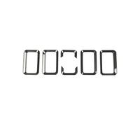 Rejillas Juego Parrillas delanteras Para Suzuki Para Jimny JB74 2019-2023 2024 Exteriores Anillo Parrilla Delantera Coche Insertos Rejilla Carreras Cubierta Embellecedora