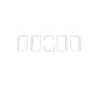Rejillas Juego Parrillas delanteras Para Suzuki Para Jimny JB74 2019-2023 2024 Exteriores Anillo Parrilla Delantera Coche Insertos Rejilla Carreras Cubierta Embellecedora
