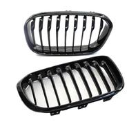 Rejillas Luz Antiniebla 2 Uds Parrilla Delantera De Coche Superior Deportiva Para 1 Serie F20 F21 LCI 2015 2016 2017 Plástico ABS Negro Brillante rejilla toma Air inferior