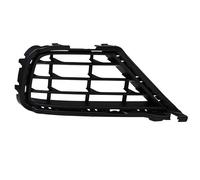 Rejillas Luz Antiniebla Rejilla Malla Capó Delantero Izquierdo Coche Parrilla Rayas Radiador 7P6853665B 7P6853666B Para VW Para Touareg 2015-2017, 1/2 Uds rejilla toma Air inferior(bien)
