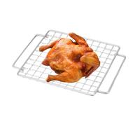 Rejillas para cocinar de acero inoxidable, Parrilla para al aire libre, Rejilla para cocinar barbacoa al aire libre, Rejilla de barbacoa para acampar de acero inoxidable para pescado, ve