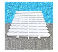 Rejillas para piscinas, rejilla de drenaje para piscinas - 6 piezas de rejilla de canalón de 18x100cm para entradas de vehículos, patios y terrazas - Solución eficaz para el drenaje del agua, dur