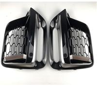 Rejillas parachoques delanteras Rejilla de faros antiniebla delanteros para BMW X3 G01 X4 G02, protector marco, cubierta exterior(With Fog Light Hole)