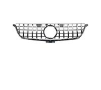 Rejillas Parachoques Delantero Para Benz Para Clase ML Para W166 2012-2015 ML350 ML550 Rejillas Delanteras Competición Estilo Diamantes Cromados Rejilla Delantera Rejilla Frontal(GT-Chrome Silver)