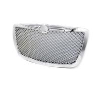 Rejillas Parachoques Delantero Para Chrysler 300 Para 300C 2005-2010 Modificación Red Media Rejilla Entrada Aire Adecuada Piezas Automóvil Reemplazo Parrilla Automotriz Rejilla Frontal(Negro)