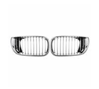 Rejillas Parachoques Delantero Para E46 4 Puertas Para Sedan 320i 325i 325Xi 330i Facelift 2002-2005 Par Parrillas Cromadas Para Parachoques Delantero Parrilla Delantera Rejilla Frontal(All Chrome)