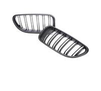 Rejillas Parachoques Delantero Para Serie 6 Para F12 Para F13 Para F06 2011-2017 Para M6 Rejillas Inferiores Cromadas Negras Malla Facelift Racing Grille Cover Rejilla Frontal(Dual Matte Black)
