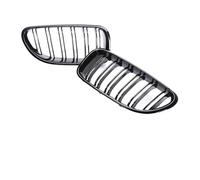 Rejillas Parachoques Delantero Para Serie 6 Para F12 Para F13 Para F06 2011-2017 Para M6 Rejillas Inferiores Cromadas Negras Malla Facelift Racing Grille Cover Rejilla Frontal(Dual Gloss Black)