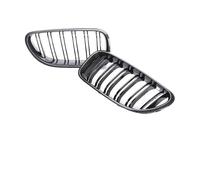 Rejillas Parachoques Delantero Para Serie 6 Para F12 Para F13 Para F06 2011-2017 Para M6 Rejillas Inferiores Cromadas Negras Malla Facelift Racing Grille Cover Rejilla Frontal(Dual Carbon Look)