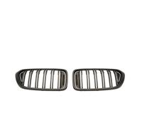 Rejillas Parachoques Delantero Para Serie 6 Para GT Para G32 630I 640I XDrive 2017-2019 Parrillas Delanteras Para Coche 2 Piezas Rejilla Carreras Listones Doble Línea Rejilla Frontal(Matt Black)