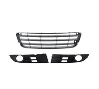 Rejillas Parachoques Delantero Para VW Para Touran 2007 2008 2009 2010, Parachoques Delantero Coche Cubierta Antiniebla Malla Mediana Rejilla Accesorios Para Rejilla Frontal(1 juego)
