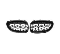 Rejillas radiador delanteras coche Para E60 E61 550i 535i 2004 2005 2006 2007 2008 2009 Parrilla Parachoques Delantero Coche Riñón Parrilla Carreras Parrilla Marco(Negro)