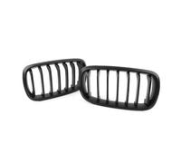 Rejillas radiador delanteras coche Para X5M F85 X6M F86 2015 2016 2017 2018 2019 Parrilla Riñón Parachoques Delantero Coche Parrilla De Listón Único