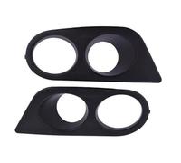 Rejillas radiador delanteras coche Parachoques Delantero Coche Para E46 Para M3 2001-2006 Cubiertas Luces Antiniebla Doble Orificio 1 Par Conducto Aire Envolvente(Matte Black)