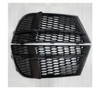 Rejillas rejilla 2 Uds Para A3 S3 2017-2020 Luz Antiniebla Coche Cubierta Lámpara Parrilla Embellecedor Panal Hexagonal Delantera Parrilla Delantera(Honeycomb Style)