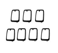 Rejillas Rejilla Riñón Delanteras Para Jeep Para Grand Para Cherokee 2017-2020 Insertos Rejilla Delantera Moldura Marco Parrilla Carreras Parrilla Riñones