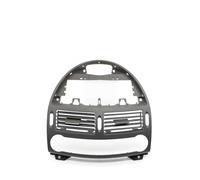 Rejillas Salida Aire Tablero Para Benz Clase E 2003-2008 W211 2118300054 LHD RHD Tablero Frontal Coche Cubierta Panel Rejilla Aire Ventilación Media AC Cubiertas(Dark Gray-Central)