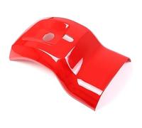 Rejillas Ventilación Aire Acondicionado Coche para Maverick 2022 Accesorios De Decoración Interior Embellecedor Protector Salida Aire Acondicionado Trasero Coche Pegatina Fibra Carbono ABS(Rojo)