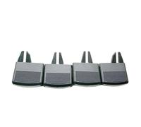 Rejillas Ventilación Aire Coche para A4 B6 B7 2002-2004 2005 2006 2007 2008 Dash Rejilla De Ventilación Pick Tab Clip Embellecedor 8E0820951H 8E0820901F 8E0820902F AC Salida Aire(1Set-4pieces)