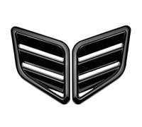Rejillas Ventilación Capó Compatible con para E39 E46 E53 E90 E92 E93 E60 E61 X5 E70 X6 E71 X1 Cubierta Salida Aire Capó Coche Decoración Ventilación Cubierta De Ventilación del Capó