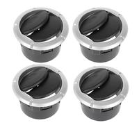 Rejillas Ventilación Coche 4 Piezas Repuesto Para Rejilla Ventilación Aire Acondicionado Coche 8200212480 8200464605 Para Nissan NV400 2010 En Adelante Parrilla Delantera(Plata)